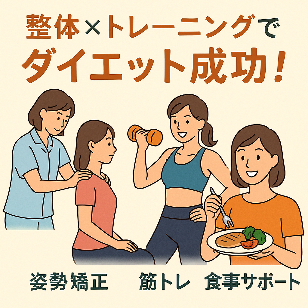 【姫路で本気のダイエット】整体×トレーニングで理想の体へ！ULU整骨院が提案する健康的な痩せ方